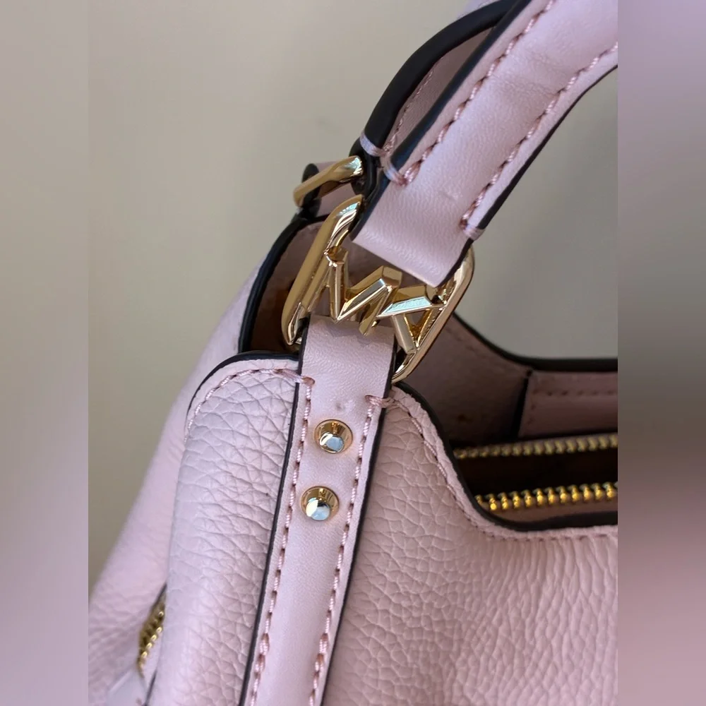 Michael Kors Arlo Blush Satchel Leather Bag